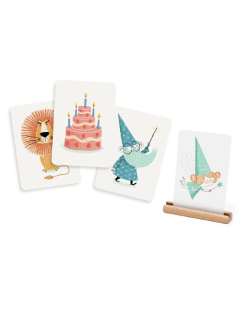 Jeu de cartes Teki Tekoi – Djeco | Jeu de devinettes éducatif dès 6 ans