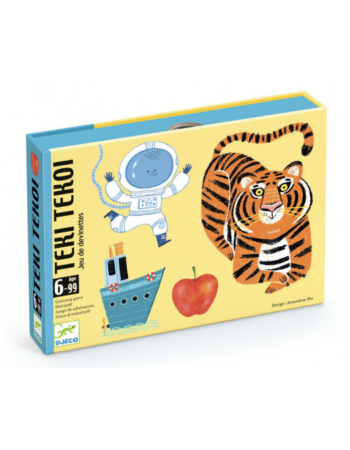 Jeu de cartes Teki Tekoi – Djeco | Jeu de devinettes éducatif dès 6 ans