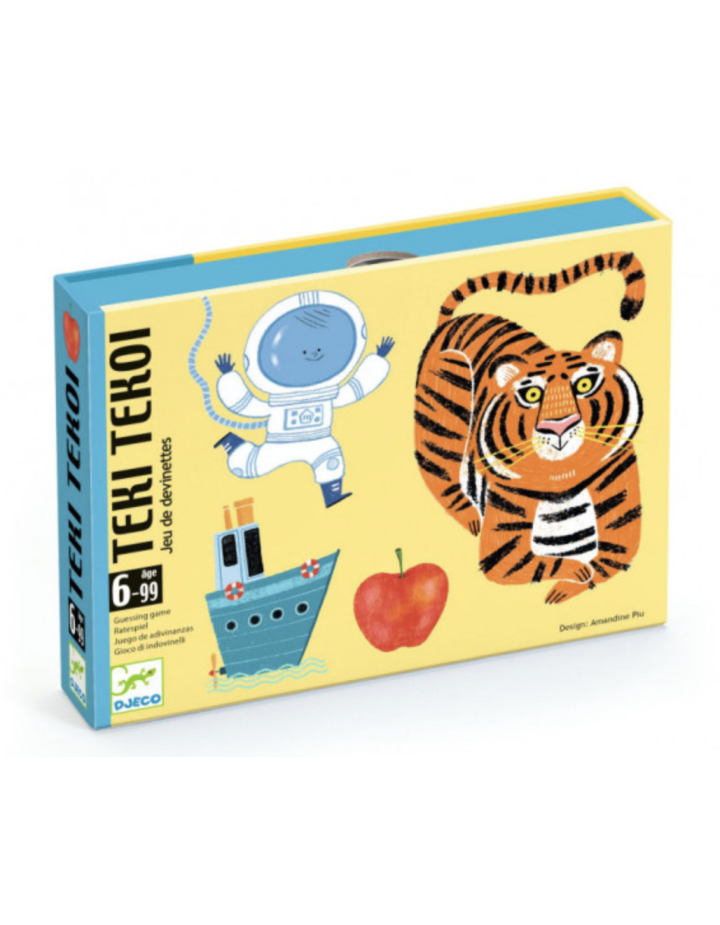 Jeu de cartes Teki Tekoi – Djeco | Jeu de devinettes éducatif dès 6 ans