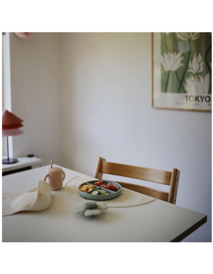 SPINNER TOY SUCTION FLEURS VERTE