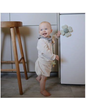 SPINNER TOY SUCTION FLEURS VERTE