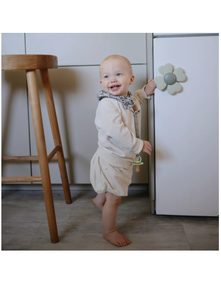 SPINNER TOY SUCTION FLEURS VERTE