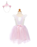 Dreamy Unicorn Dress – Robe licorne enfant + bandeau | Great Pretenders