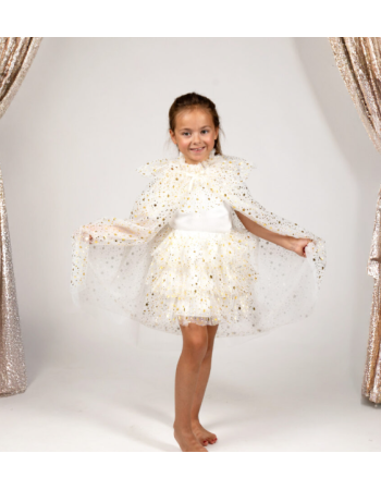 Tutu et Cape Ivoire Loane – Déguisement féerique enfant 3-7 ans | LaBay