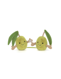 Peluche Amuseables Pair of Olives Jellycat – Duo Fruit Doux et Mignon