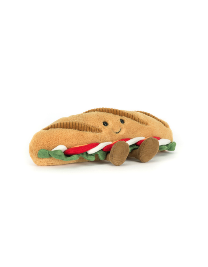 Peluche Amuseables Caprese Baguette Jellycat – Douceur & Originalité