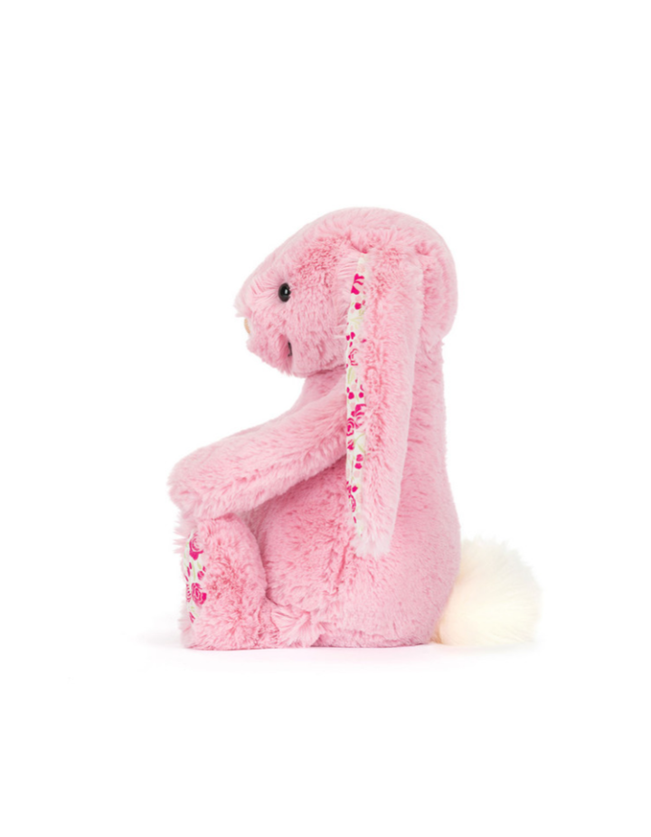 Peluche Blushkin Blossom Luxe Bunny Jellycat – Douce et Élégante
