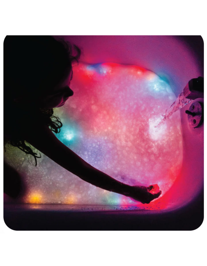 Cubes lumineux Sesame Street Glo Pals – Jouet sensoriel bain enfant