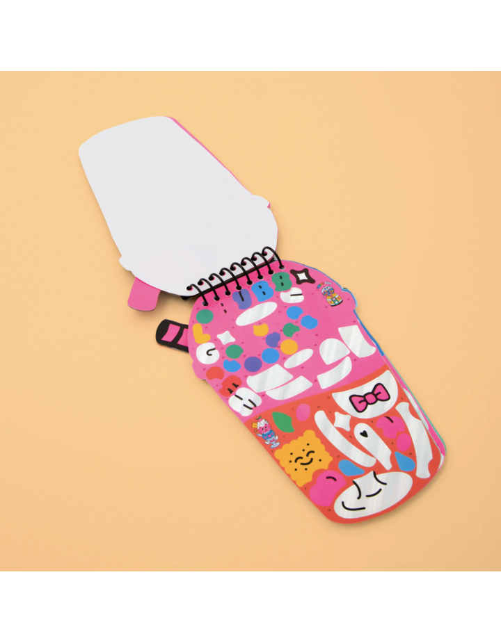Carnet d’activités Sticker by Number – Bubble Tea – OMY | Activité créative dès 6 ans