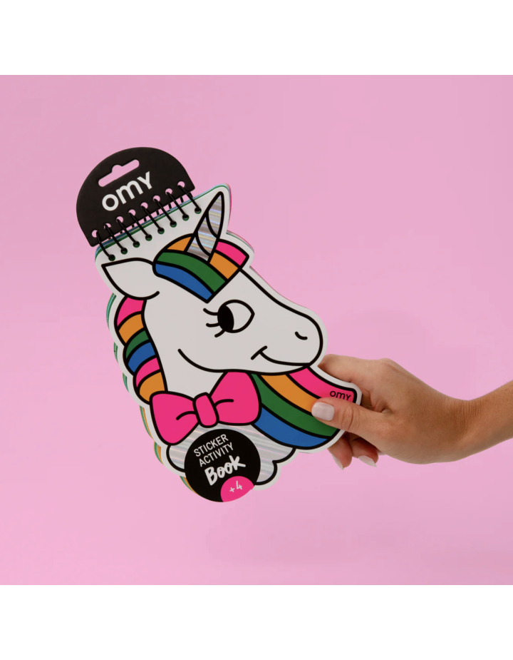OMY Sticker Activity Book – Lily | Carnet d’activités stickers créatif dès 4 ans