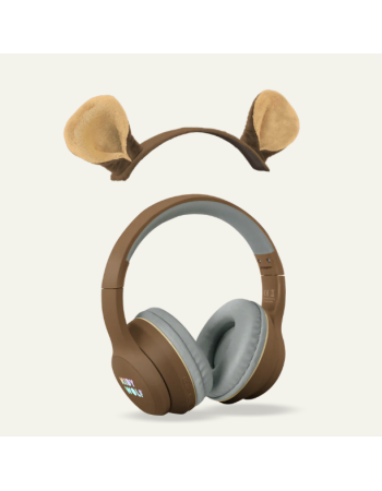 Casque audio enfant Kidyears Bear Kidywolf — Casque sécurisé ours