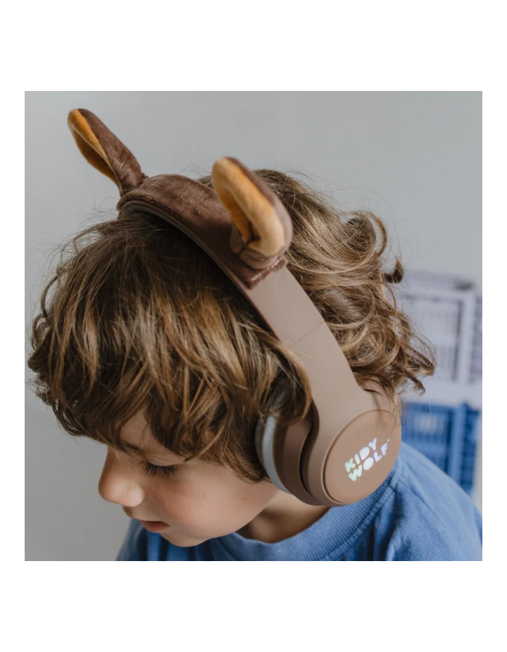 Casque audio enfant Kidyears Bear Kidywolf — Casque sécurisé ours