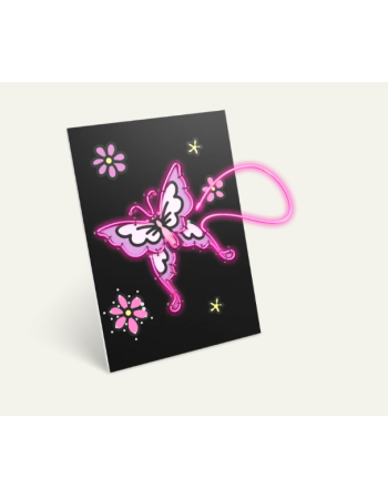 Kidywolf KIDYNEON OUT – Kit créatif tableau néon lumineux enfant