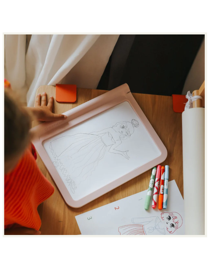KidyDraw Pro Pi Kidywolf – Tableau créatif lumineux enfant