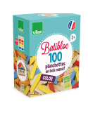 Batibloc Color 100 planchettes Vilac jeu construction bois enfant
