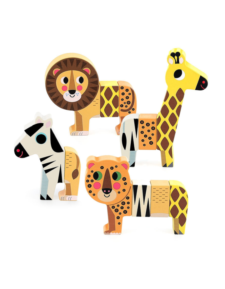 Rigol’animo Savane Vilac jeu d’éveil bois Ingela P.Arrhenius bébé