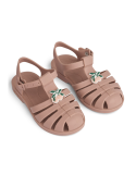 Sandales Bre Peach Dark Rose Liewood | Sandales plage enfant