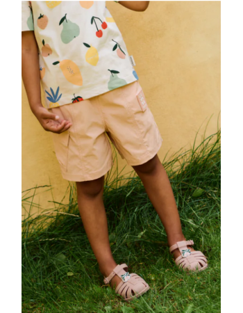 Sandales Bre Peach Dark Rose Liewood | Sandales plage enfant