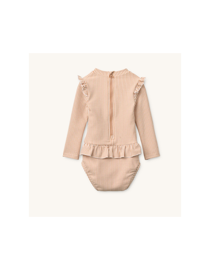Maillot de bain Sille Seersucker Pale Tuscany Liewood | Enfant