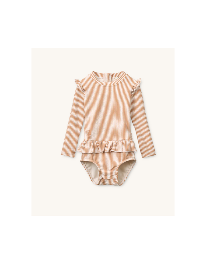 Maillot de bain Sille Seersucker Pale Tuscany Liewood | Enfant