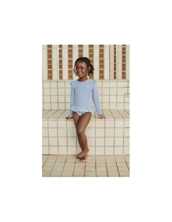 Maillot bain Sille Seersucker Riverside Liewood | Enfant
