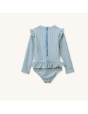 Maillot bain Sille Seersucker Riverside Liewood | Enfant