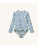Maillot bain Sille Seersucker Riverside Liewood | Enfant