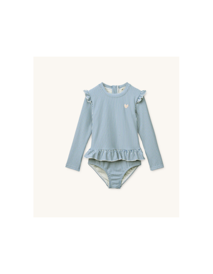 Maillot bain Sille Seersucker Riverside Liewood | Enfant