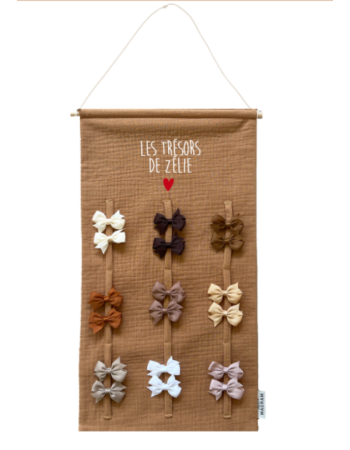 Porte-barrettes Atelier Wagram | Rangement barrettes enfant