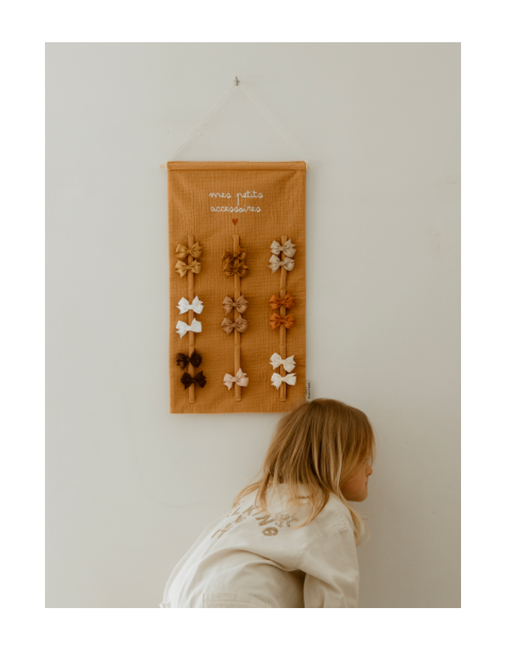 Porte-barrettes Atelier Wagram | Rangement barrettes enfant