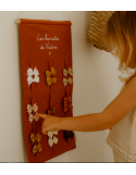 Porte-barrettes Atelier Wagram | Rangement barrettes enfant mural