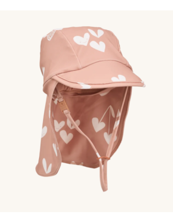 Chapeau bain enfant Liewood Cecilia Sweethearts Pale Tuscany UPF40+