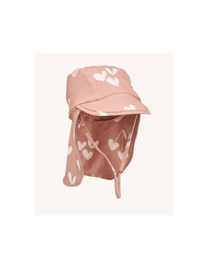 Chapeau bain enfant Liewood Cecilia Sweethearts Pale Tuscany UPF40+
