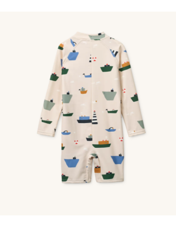 Combinaison anti-UV enfant Max Sailing Sandy | Liewood