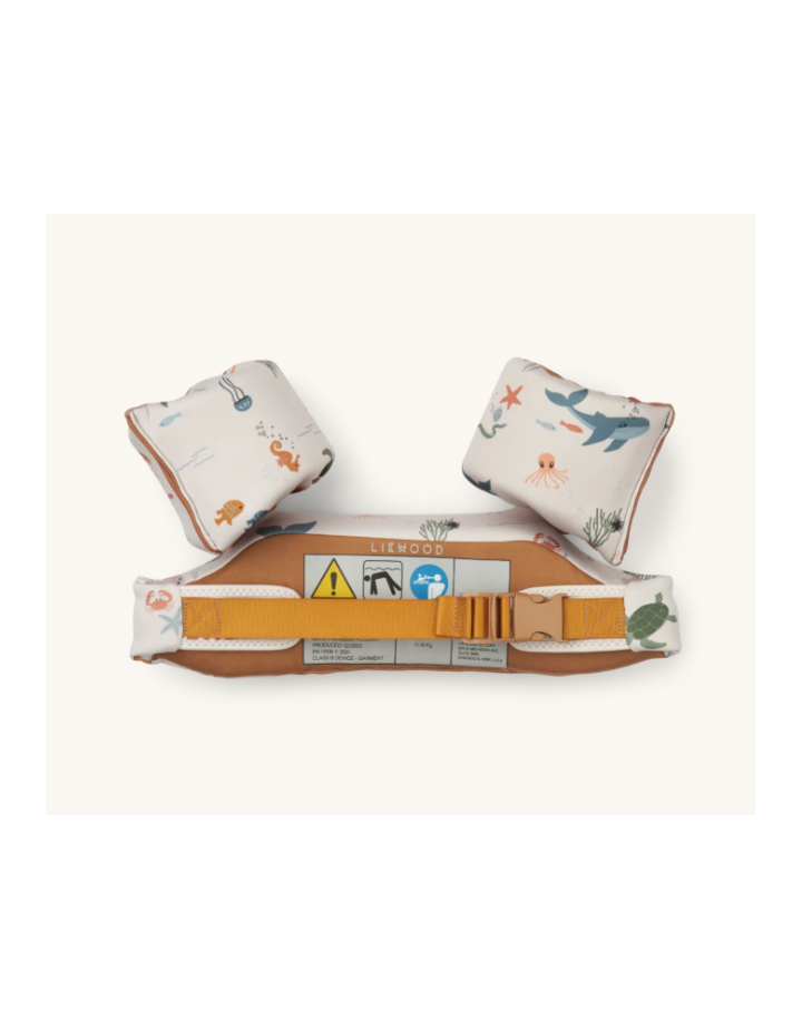 Ceinture de natation enfant Darko Sea Creature Sandy | Liewood