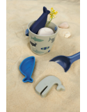 Set de plage enfant Gilma Shark Dove Blue | Liewood