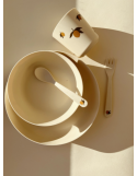 Set repas enfant PLA Lemon | Konges Sløjd