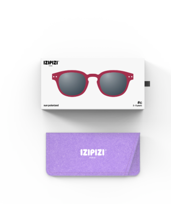 Lunettes soleil enfant 3-5 ans #C Cranberry | IZIPIZI