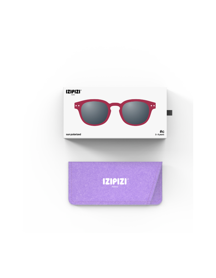 Lunettes soleil enfant 3-5 ans #C Cranberry | IZIPIZI