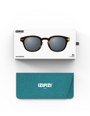 Lunettes de soleil marron monture carrée | IZIPIZI