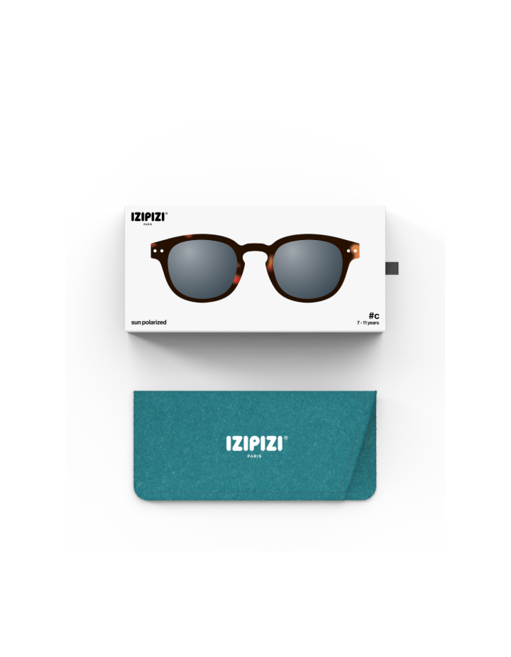 Lunettes de soleil marron monture carrée | IZIPIZI