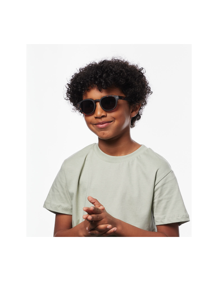 Lunettes de soleil marron monture carrée | IZIPIZI