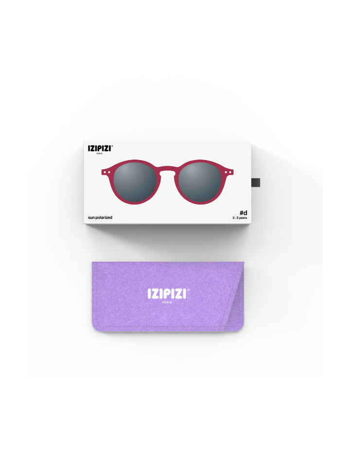 Lunettes de soleil enfant 3-5 ans #D Cranberry | IZIPIZI