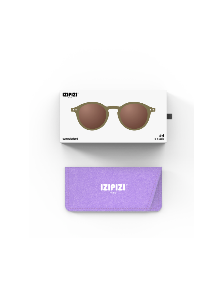 Lunettes de soleil enfant Olive IZIPIZI – Protection UV400 Cat.3