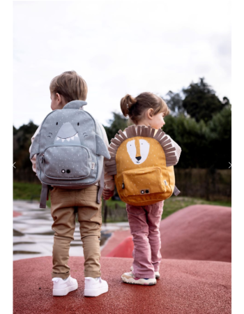 Sac à dos enfant Mr Shark – Trixie Baby, maternelle hydrofuge