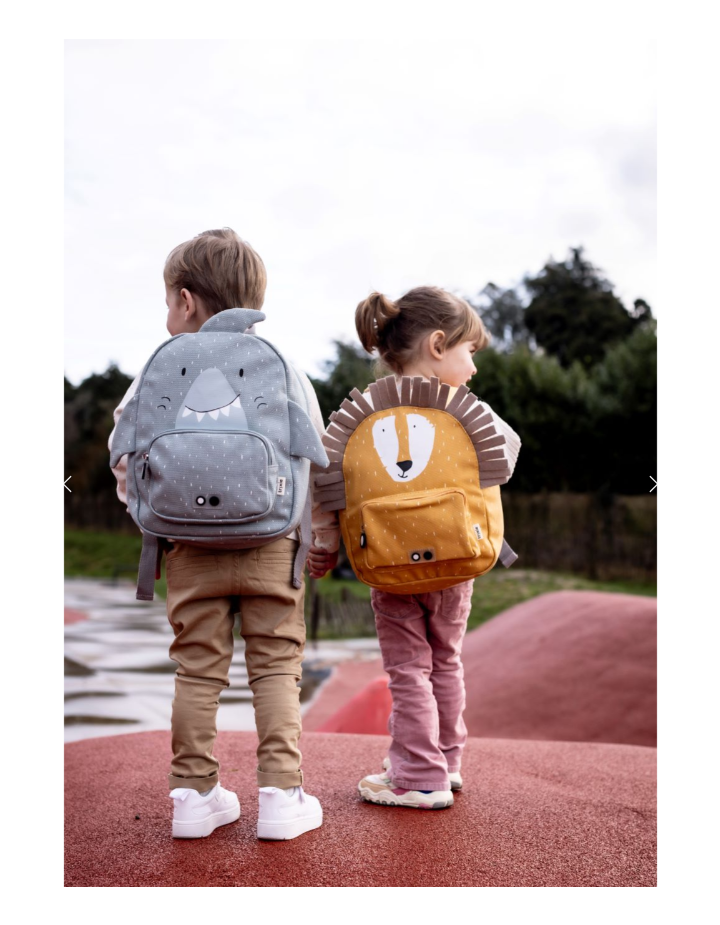 Sac à dos enfant Mr Shark – Trixie Baby, maternelle hydrofuge