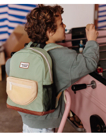 Sac à dos enfant Mini Pistache – Hello Hossy, éco-responsable & pratique