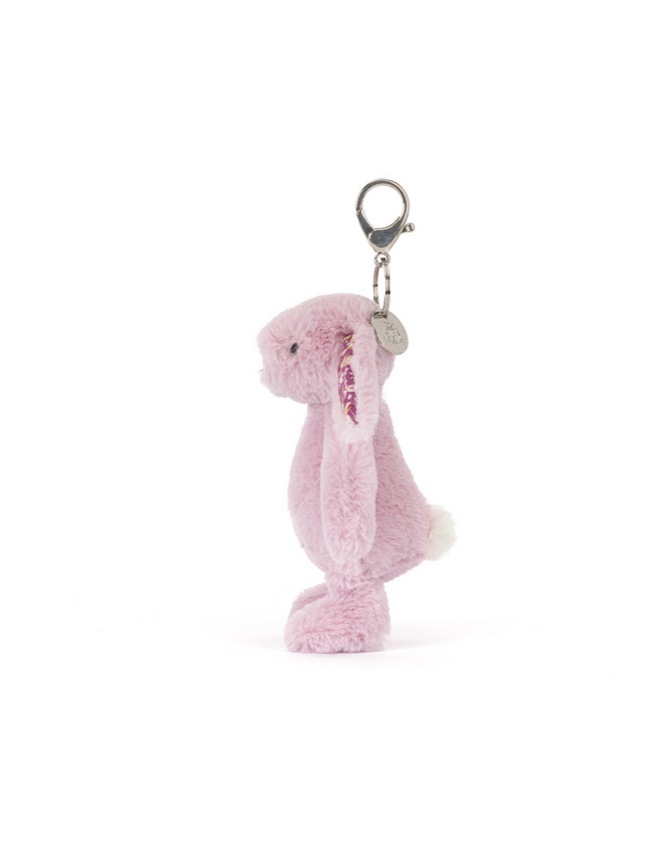 Jellycat Thistlepop Blossom Bunny Bag Charm – Accessoire peluche doux