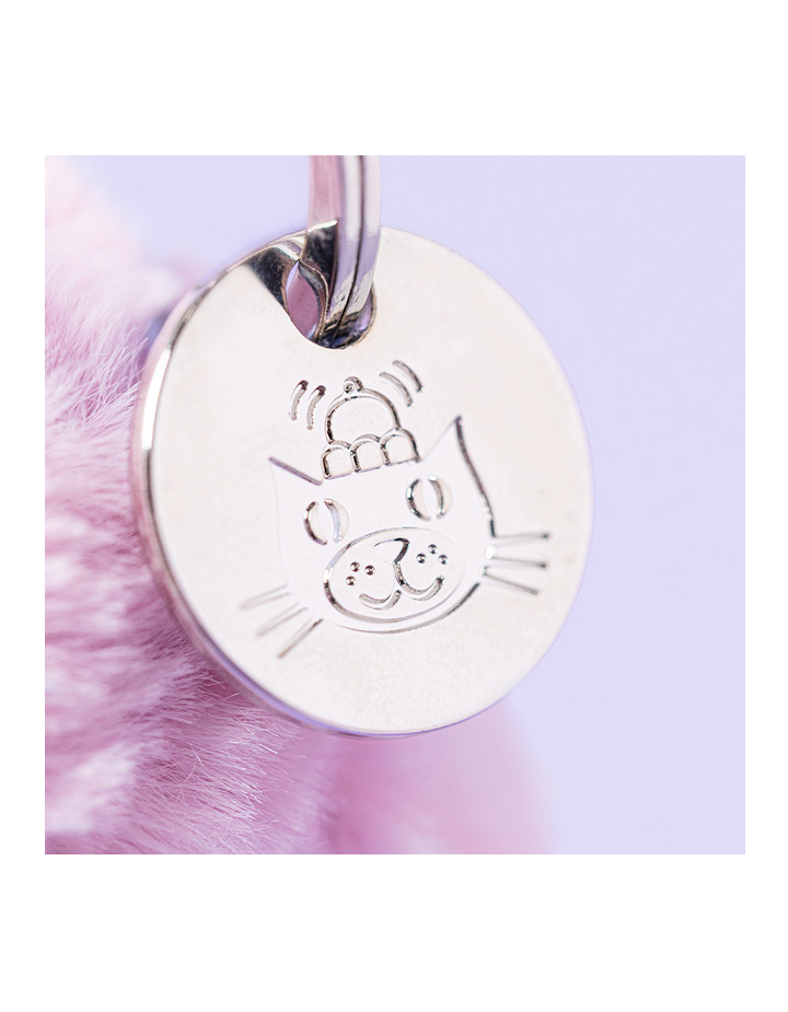 Jellycat Thistlepop Blossom Bunny Bag Charm – Accessoire peluche doux