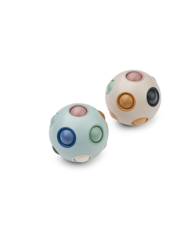 Balle Puzzle Solene Liewood – jouet éducatif motricité & couleurs